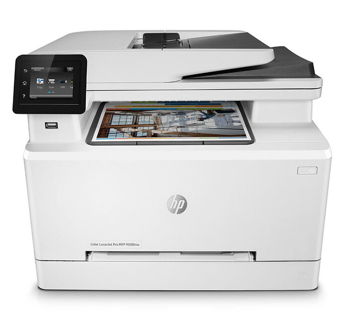 惠普/HP M280nw A4 彩色打印機 彩色激光多功能一體機 無線打印復印掃描 支持有線 快速打印